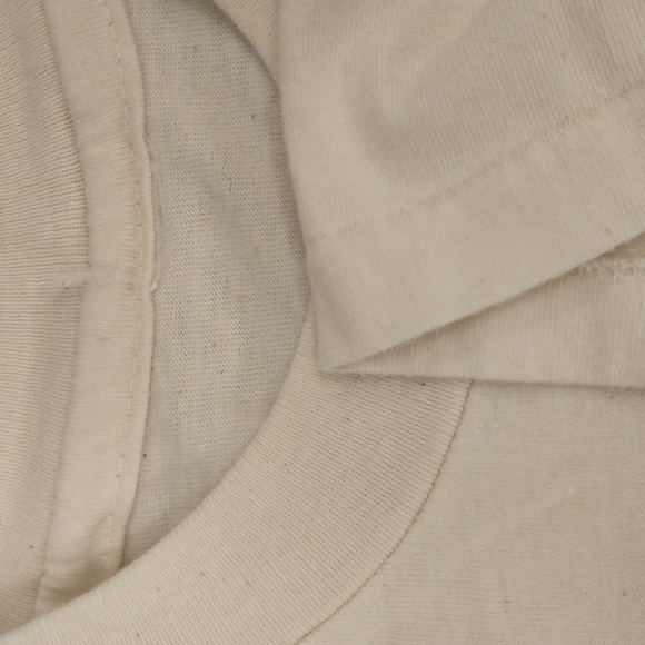 Curiosity Filled The Cat Vintage T Shirt Soft Natural Cotton Line Drawing Winkin - Picture 5 of 6